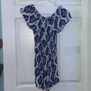 Off the shoulder romper